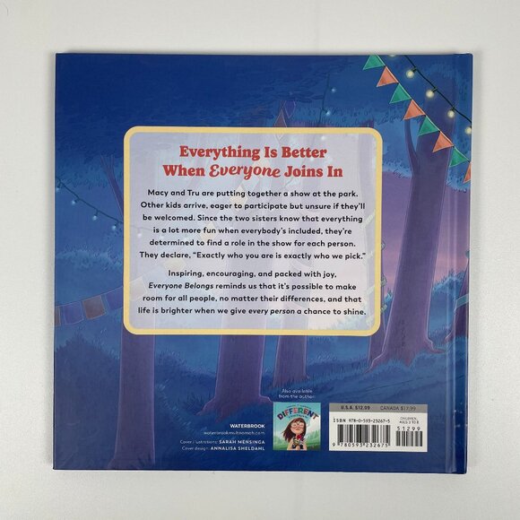 🍋 4/$20 Everyone Belongs | Kids Books Childrens Book - Picture 4 of 5